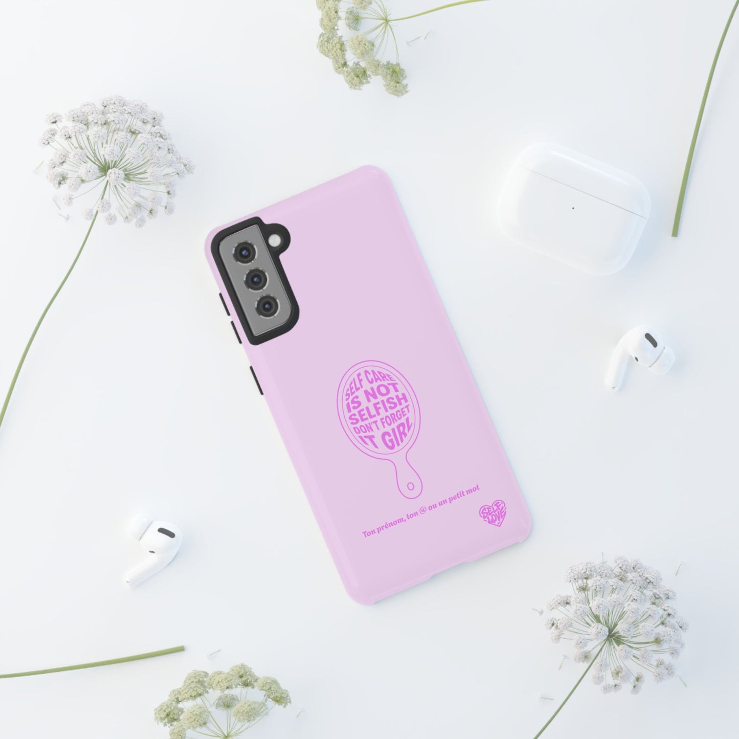 Self Care - Coque Samsung (rose)