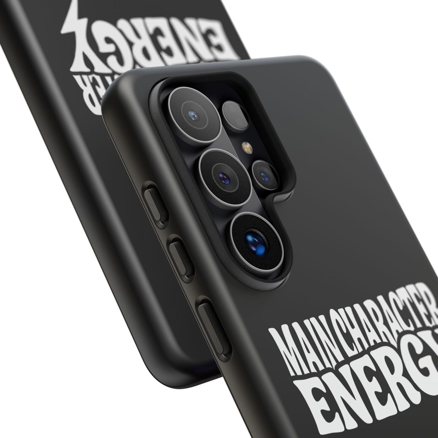Main Character Energy - Coque Samsung (noir)