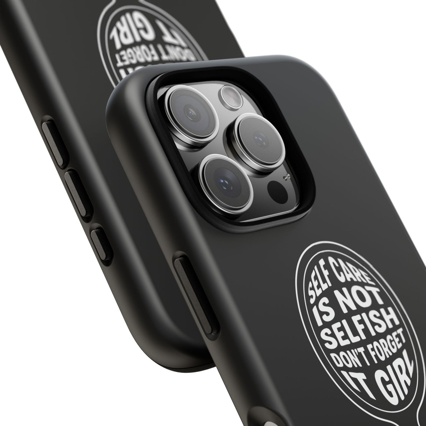 Self Care - Coque iPhone (noir)