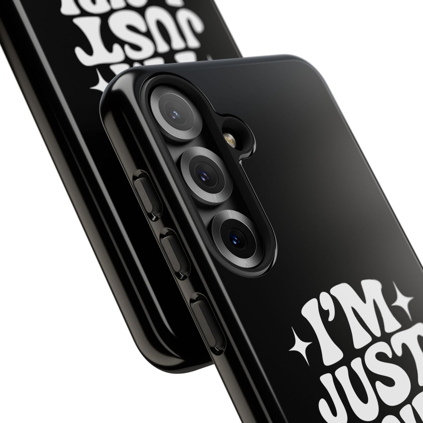 Im Just A Girl - Coque Samsung (noir)
