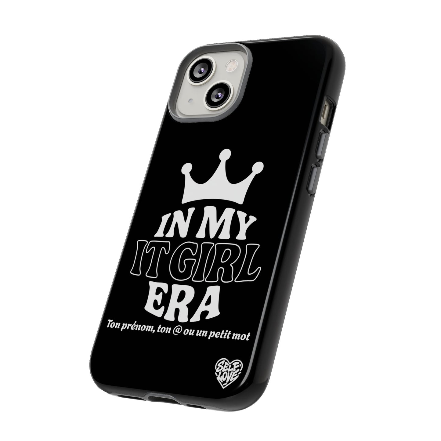 In My It Girl Era - Coque iPhone (noir)