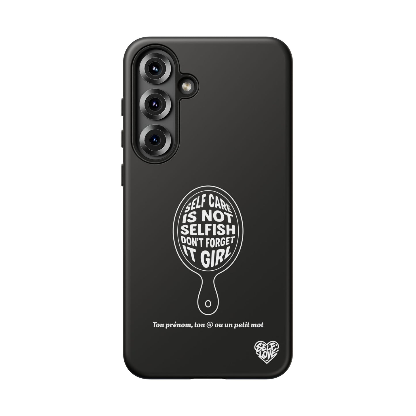 Self Care - Coque Samsung (noir)