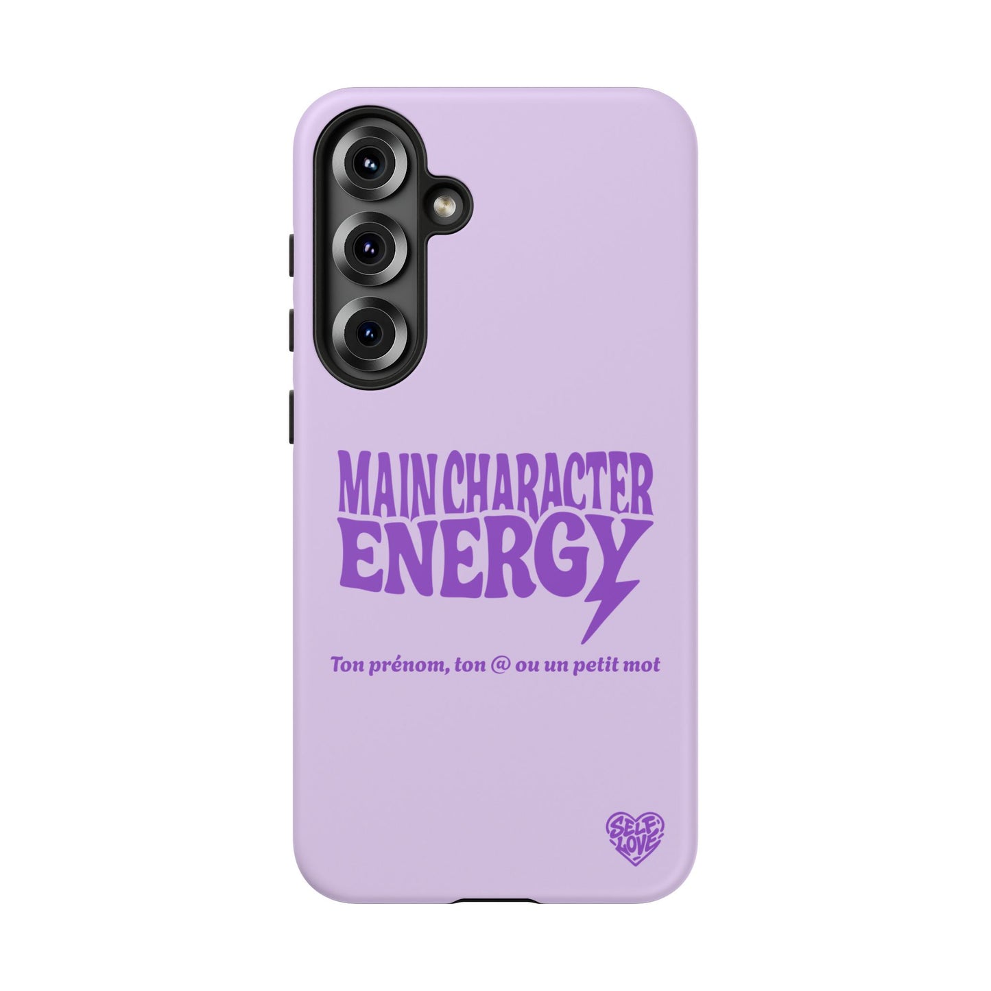 Main Character Energy - Coque Samsung (violet)