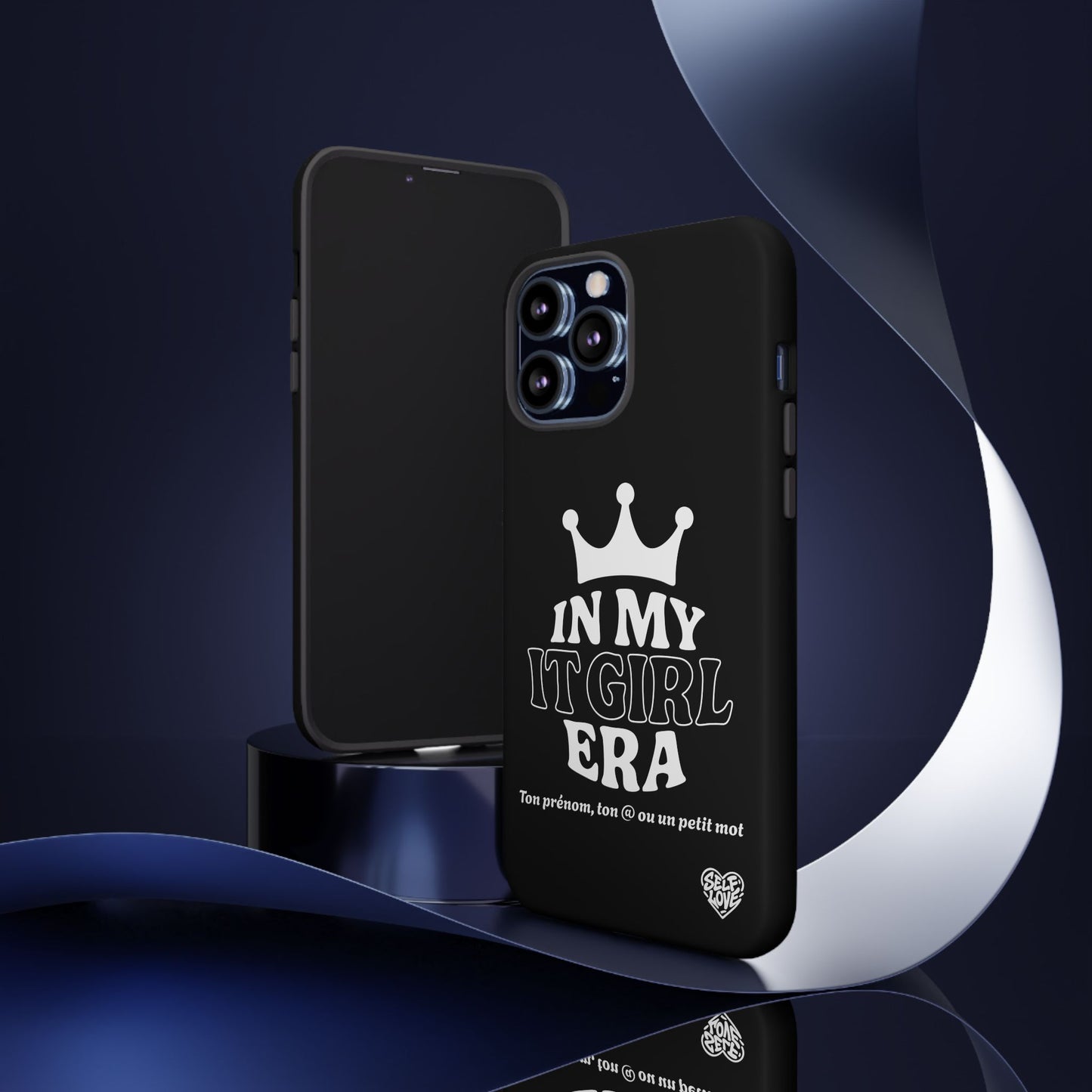 In My It Girl Era - Coque iPhone (noir)