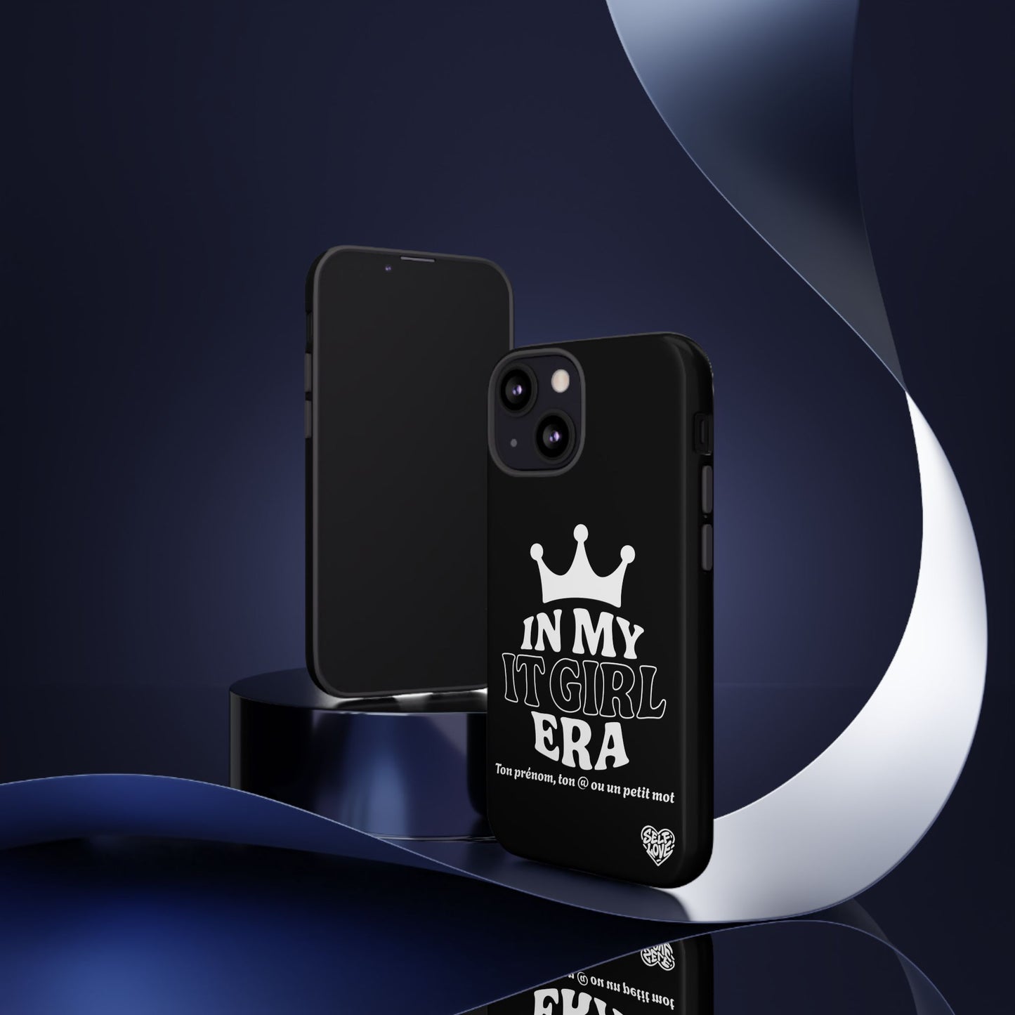 In My It Girl Era - Coque iPhone (noir)