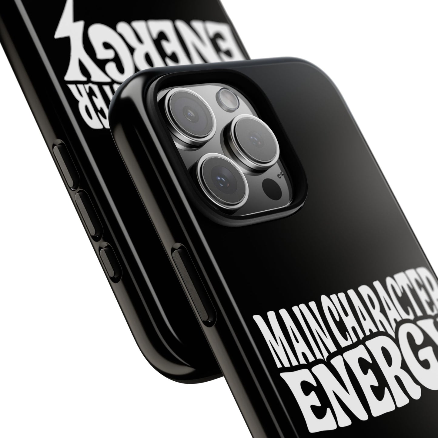 Main Character Energy - Coque iPhone (noir)