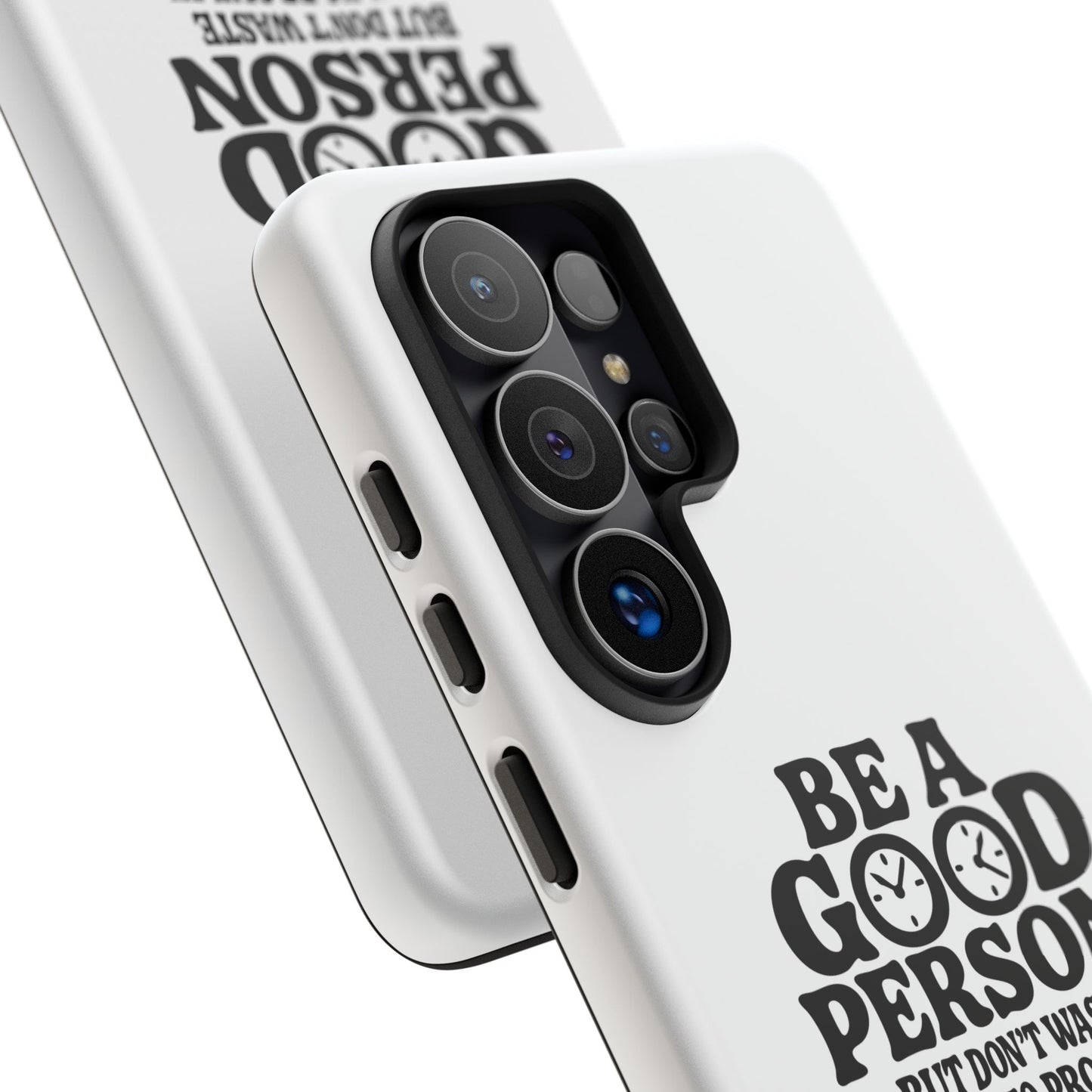 Be A Good Person - Coque Samsung (blanc)