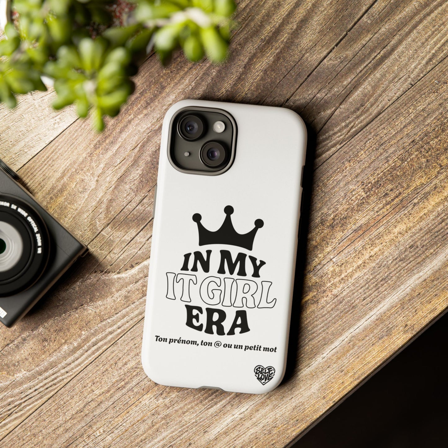 In My It Girl Era - Coque iPhone (blanc)