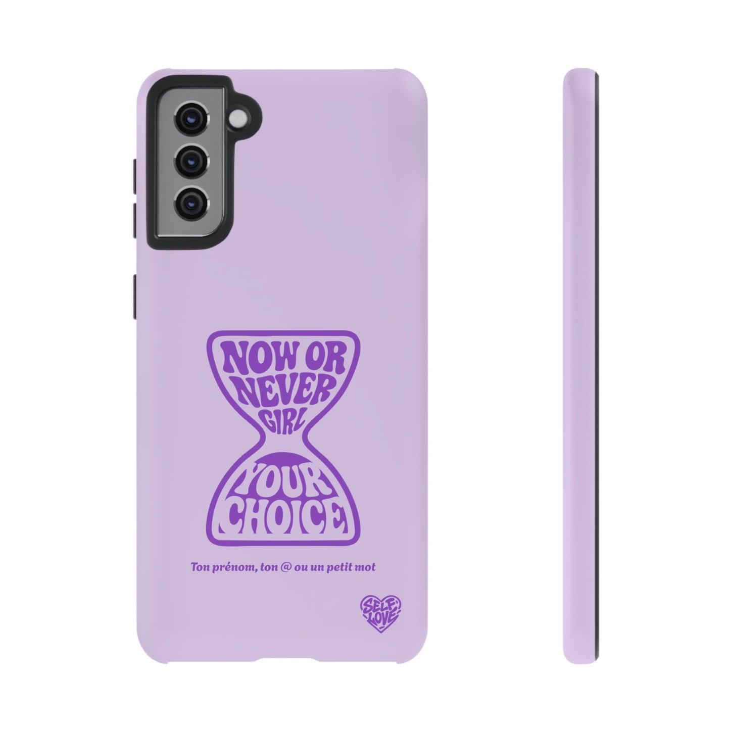 Now Or Never Girl - Coque Samsung (violet)