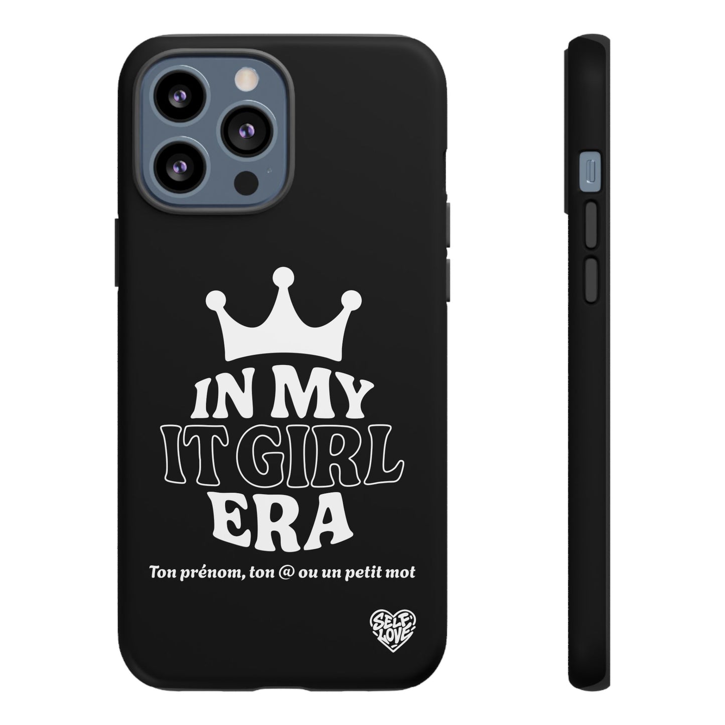 In My It Girl Era - Coque iPhone (noir)