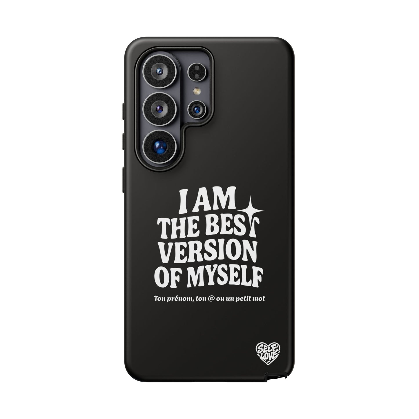 I Am The Best Version Of Myself - Coque Samsung (noir)