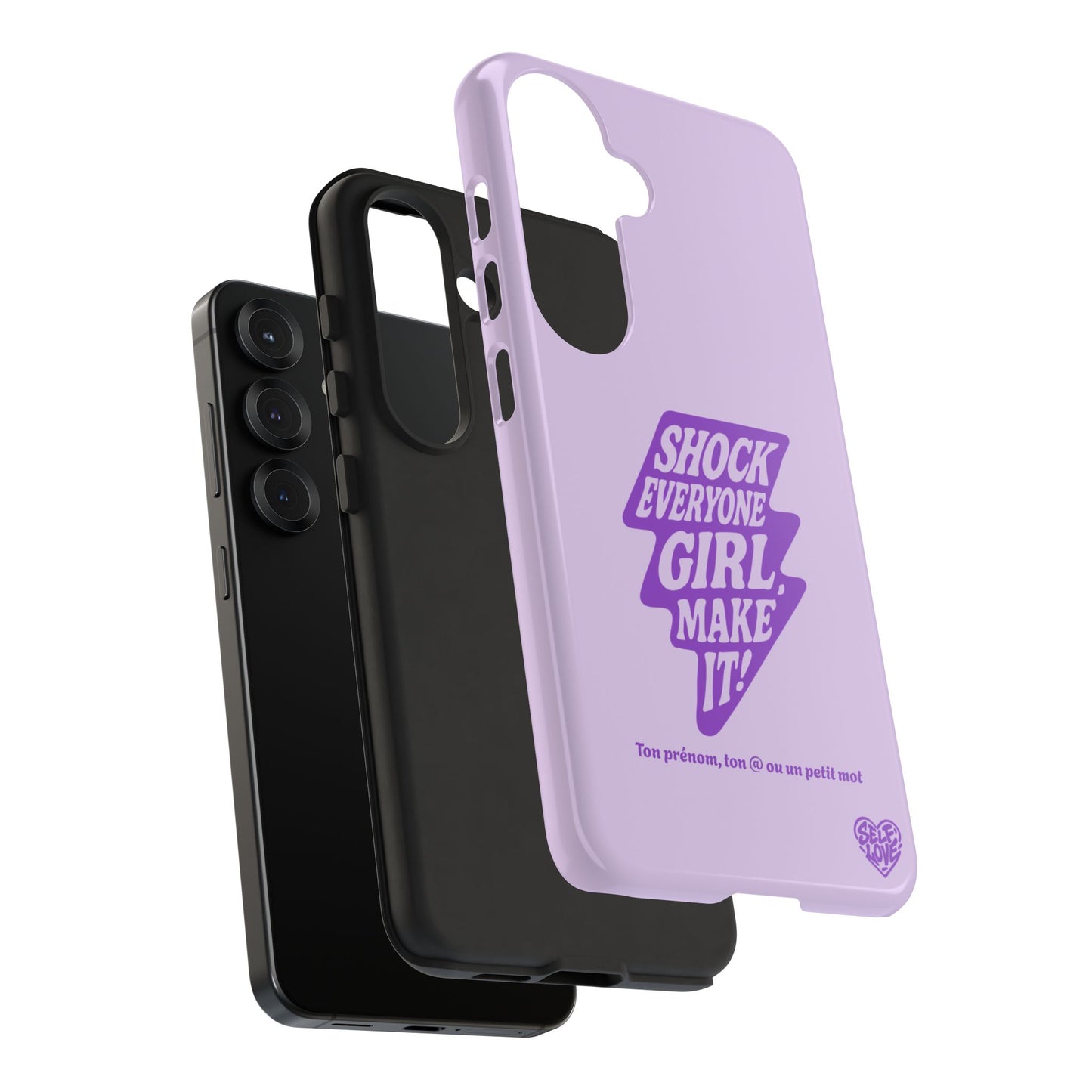 Shock Everyone - Coque Samsung (violet)