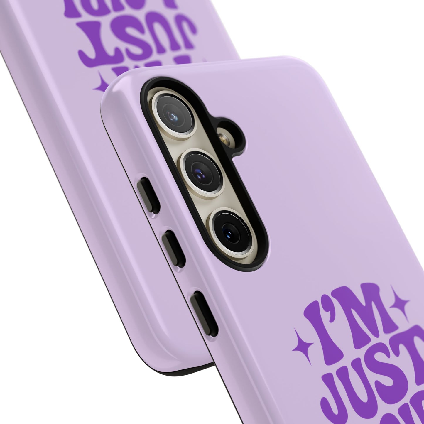 Im Just A Girl - Coque Samsung (violet)