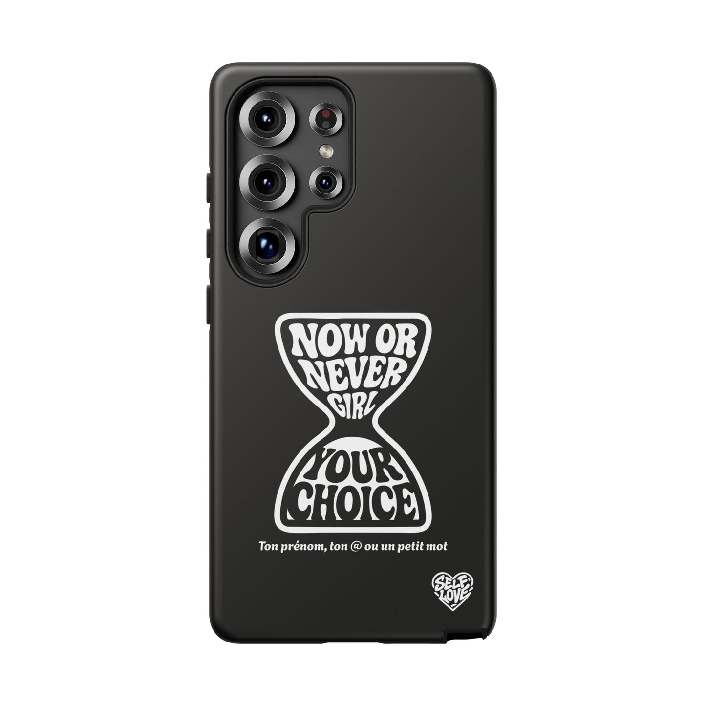 Now Or Never Girl - Coque Samsung (noir)