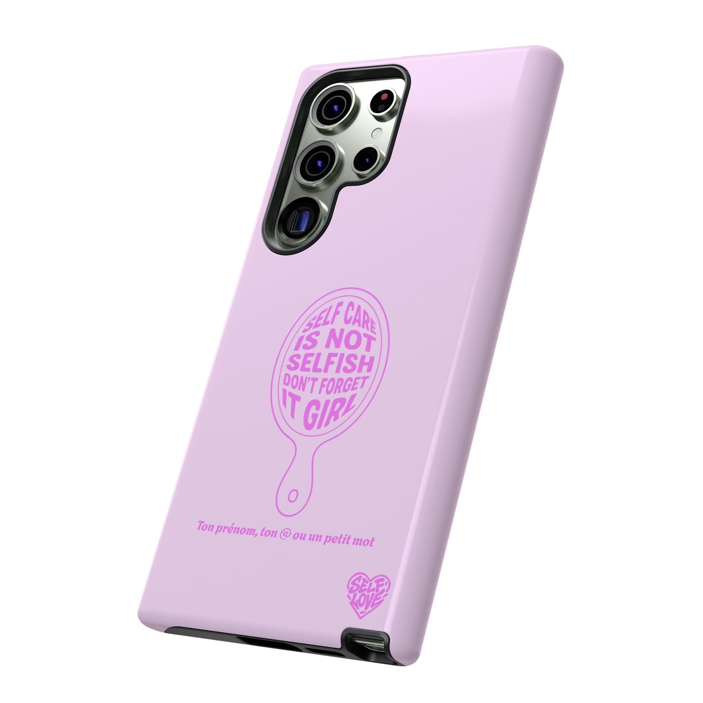Self Care - Coque Samsung (rose)