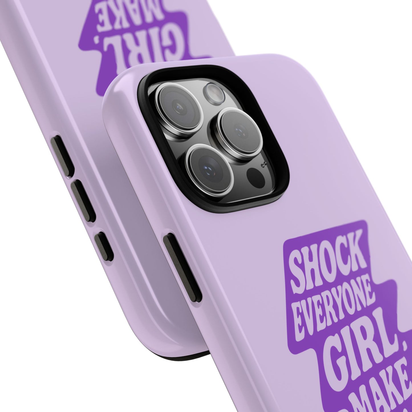 Shock Everyone - Coque iPhone (violet)