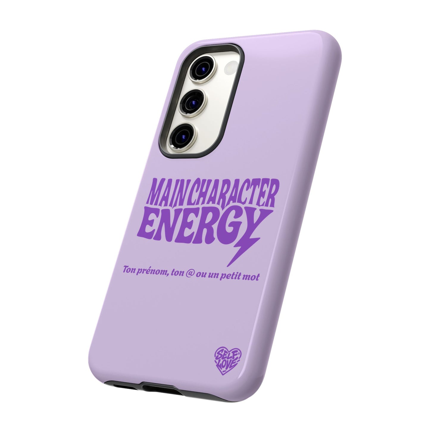 Main Character Energy - Coque Samsung (violet)