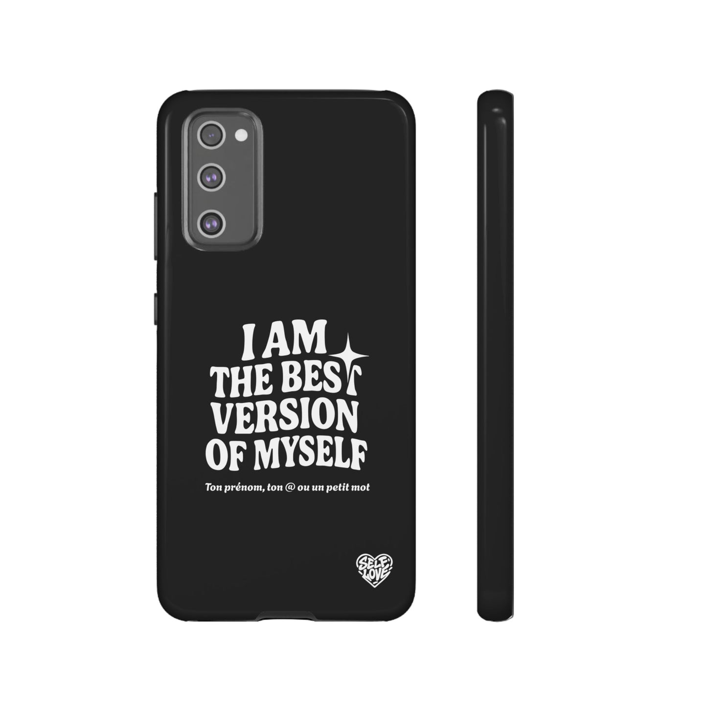 I Am The Best Version Of Myself - Coque Samsung (noir)