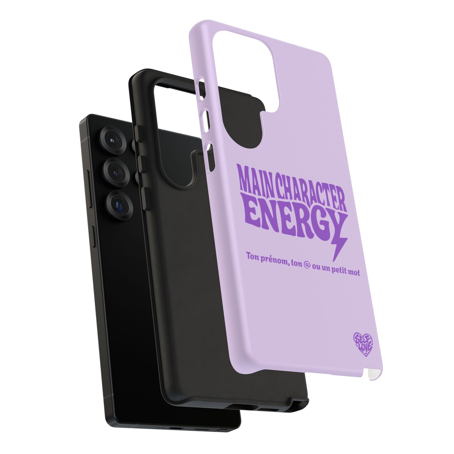 Main Character Energy - Coque Samsung (violet)
