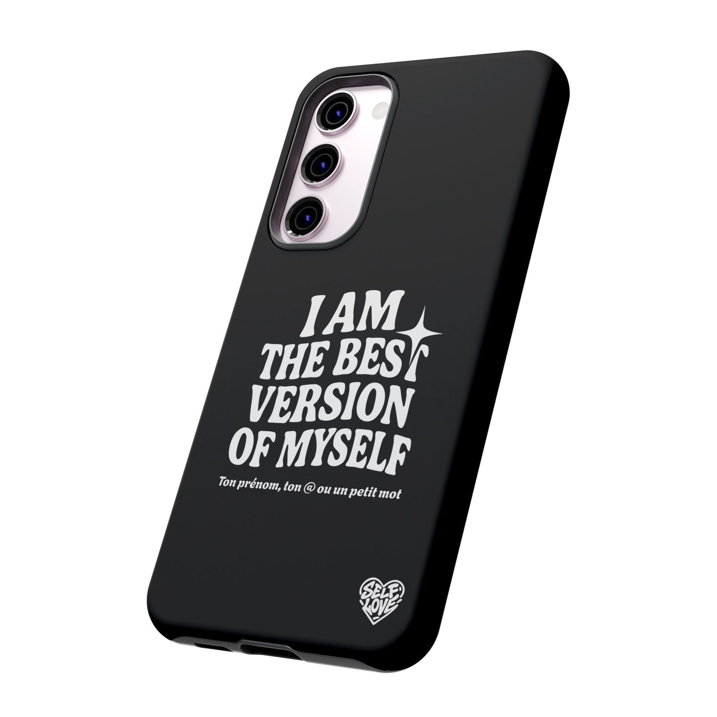 I Am The Best Version Of Myself - Coque Samsung (noir)