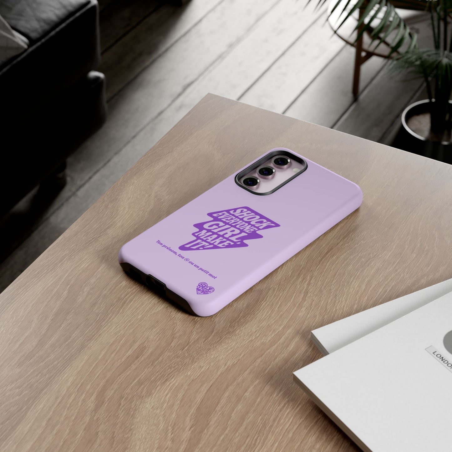 Shock Everyone - Coque Samsung (violet)