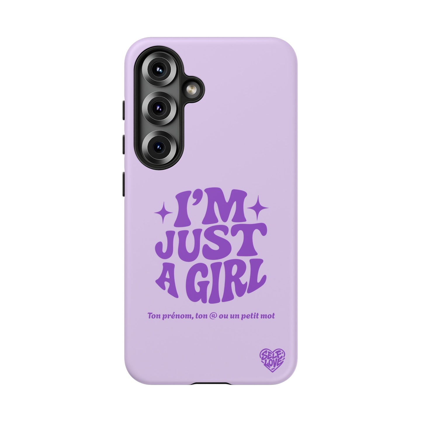 Im Just A Girl - Coque Samsung (violet)