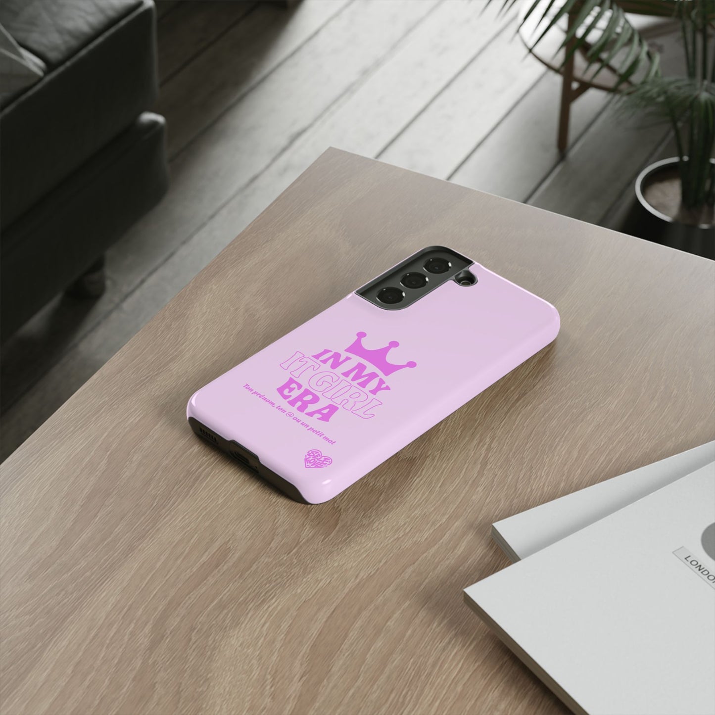 In My It Girl Era - Coque Samsung (rose)