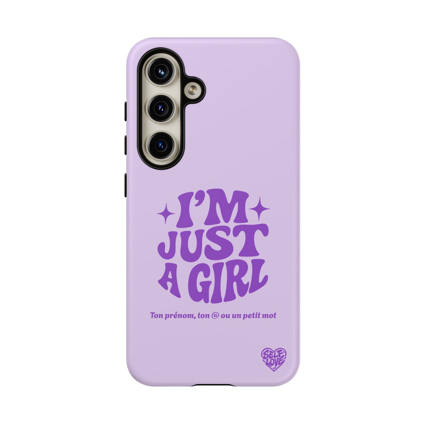 Im Just A Girl - Coque Samsung (violet)