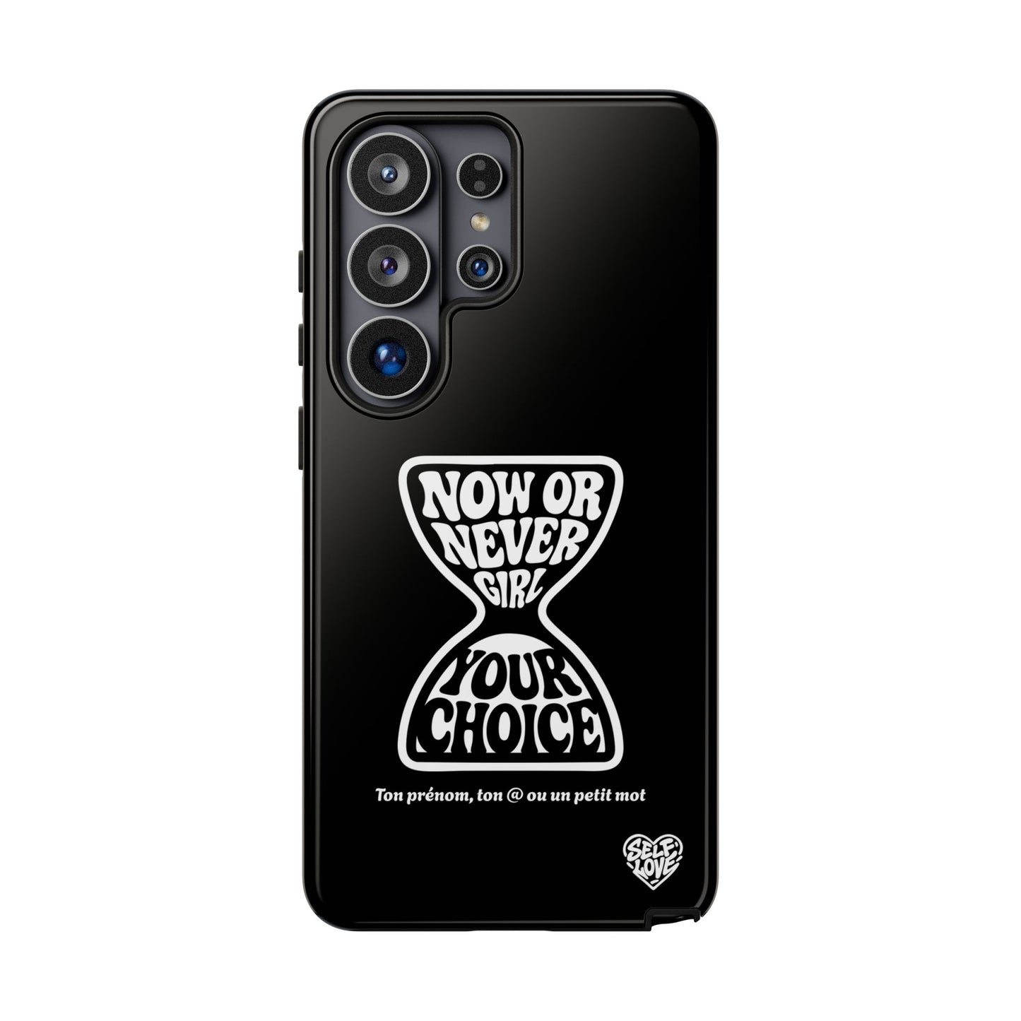 Now Or Never Girl - Coque Samsung (noir)