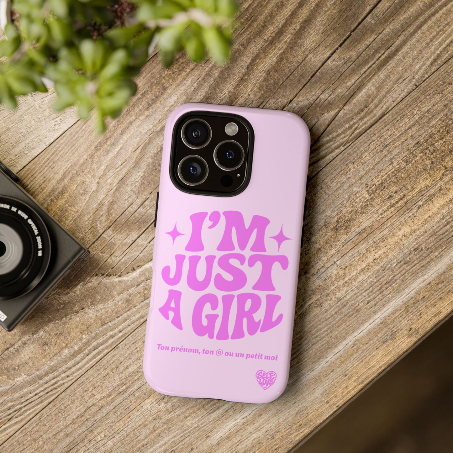 Im Just A Girl - Coque iPhone