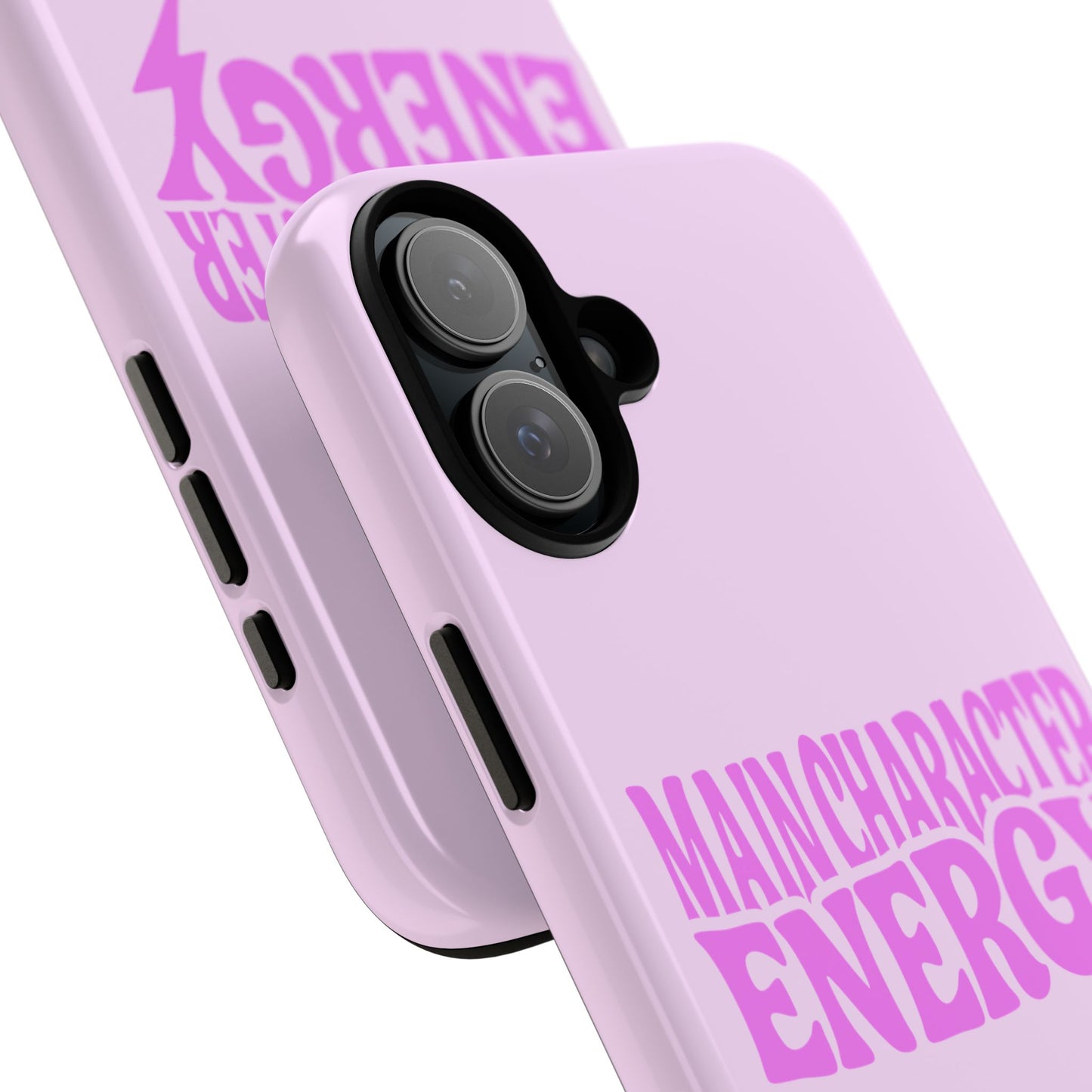 Main Character Energy - Coque iPhone (rose)