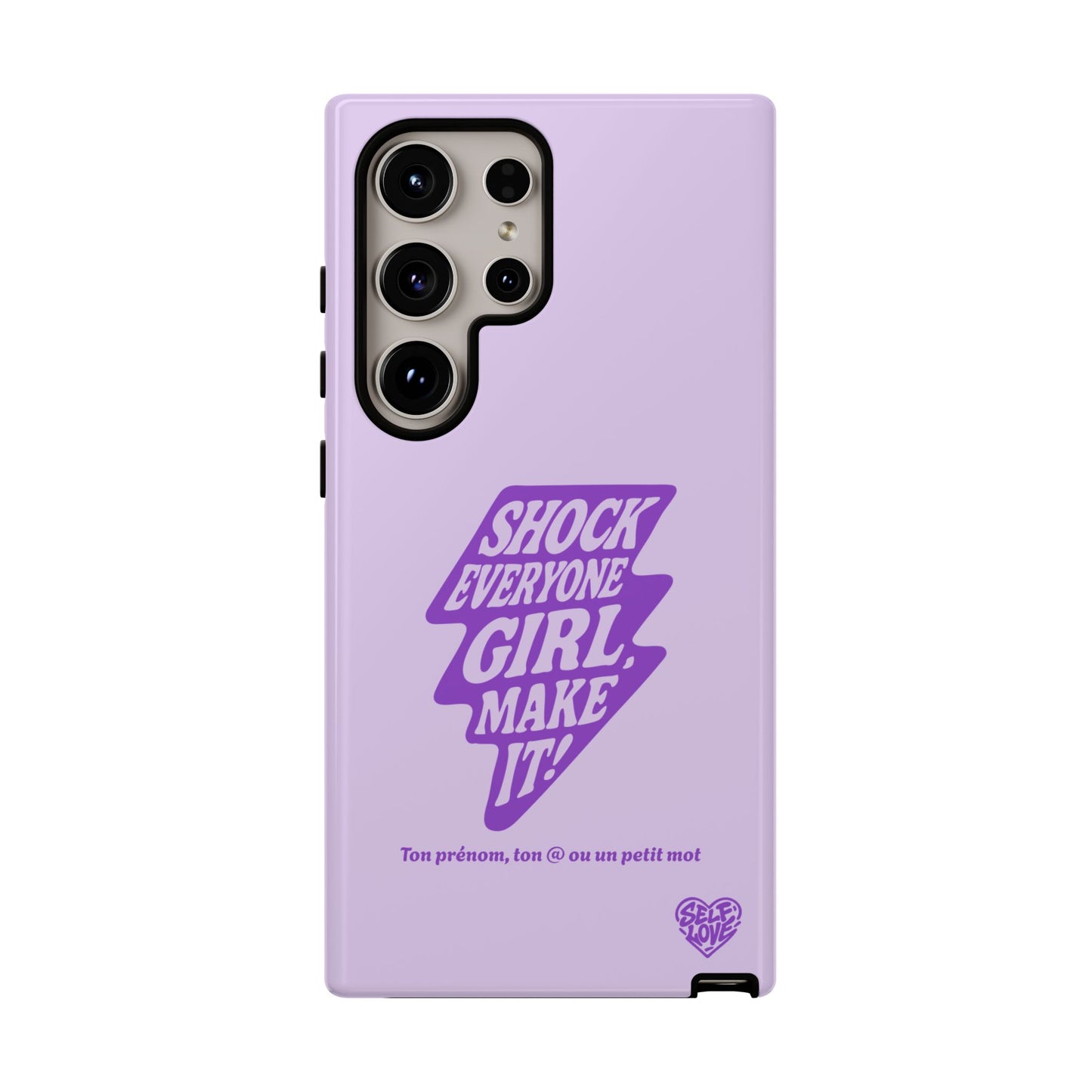 Shock Everyone - Coque Samsung (violet)