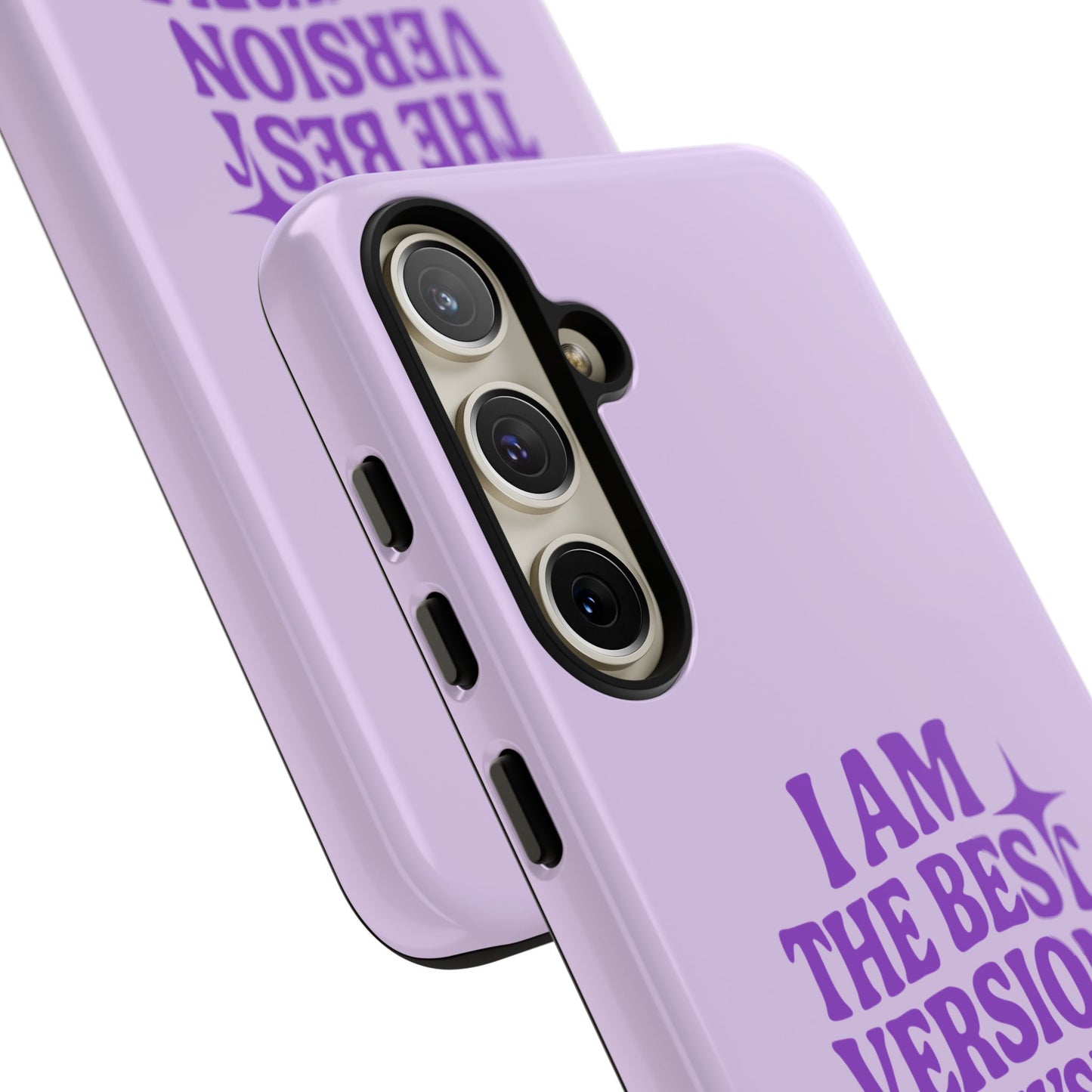 I Am The Best Version Of Myself - Coque Samsung (violet)