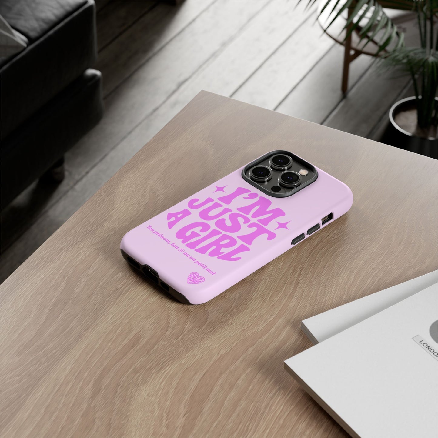 Im Just A Girl - Coque iPhone