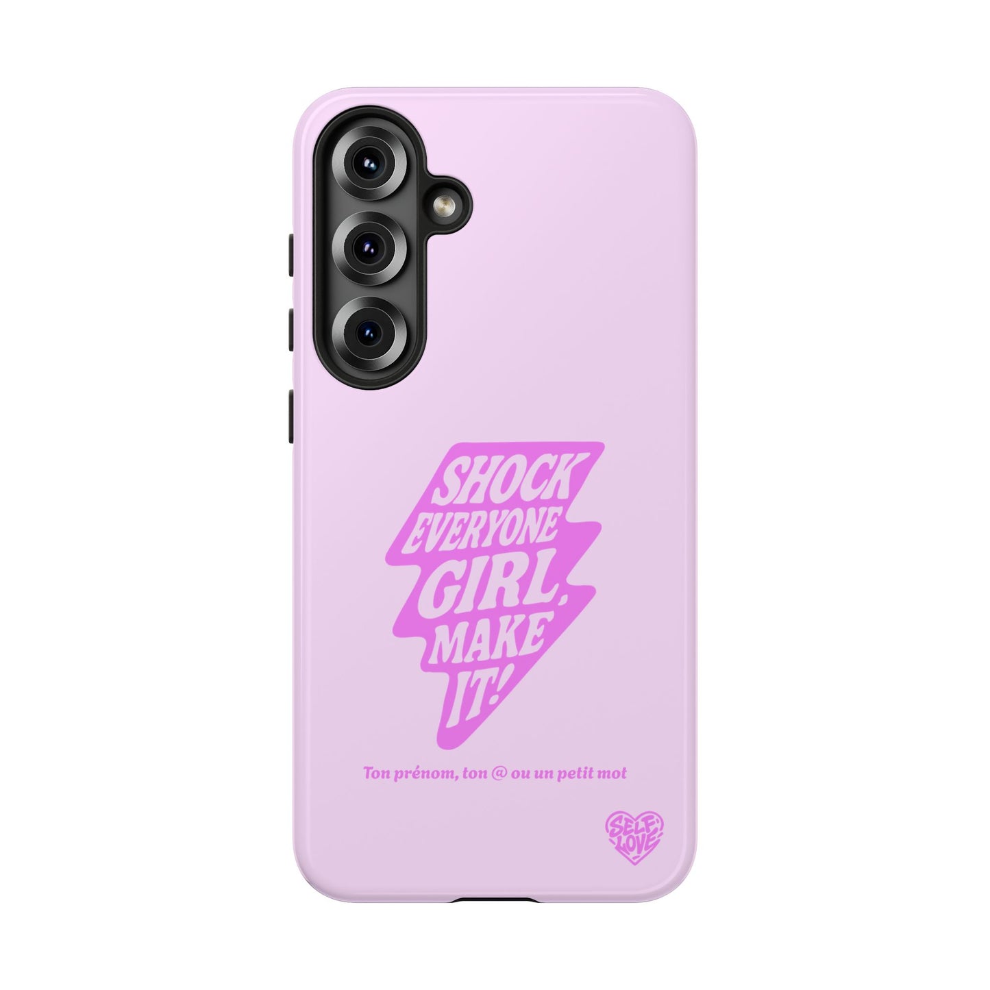 Shock Everyone - Coque Samsung (rose)