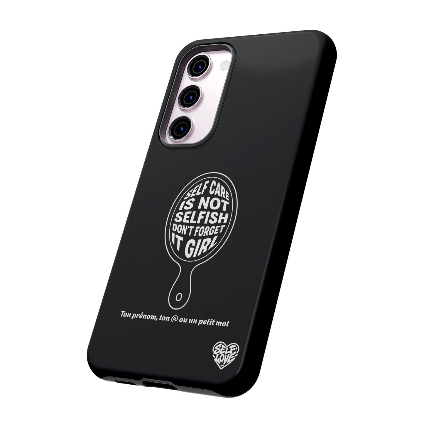 Self Care - Coque Samsung (noir)
