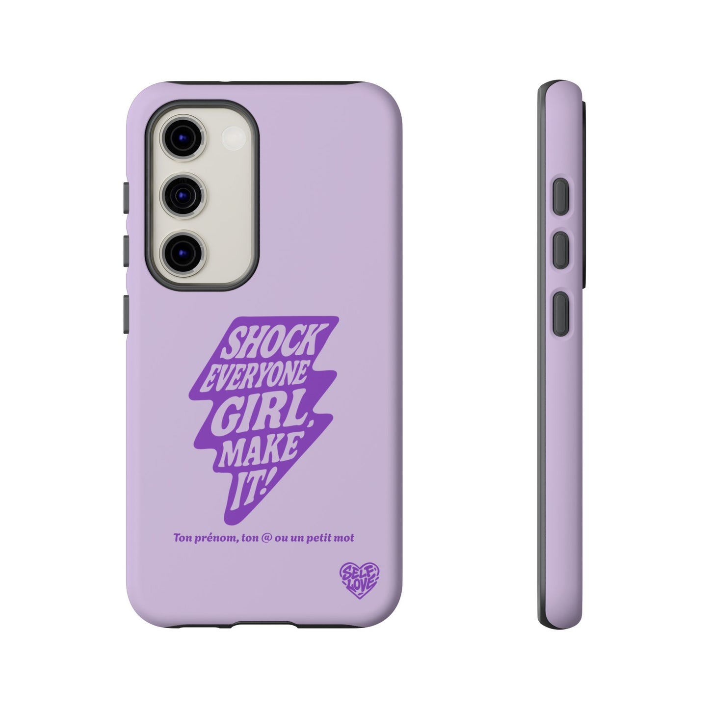 Shock Everyone - Coque Samsung (violet)
