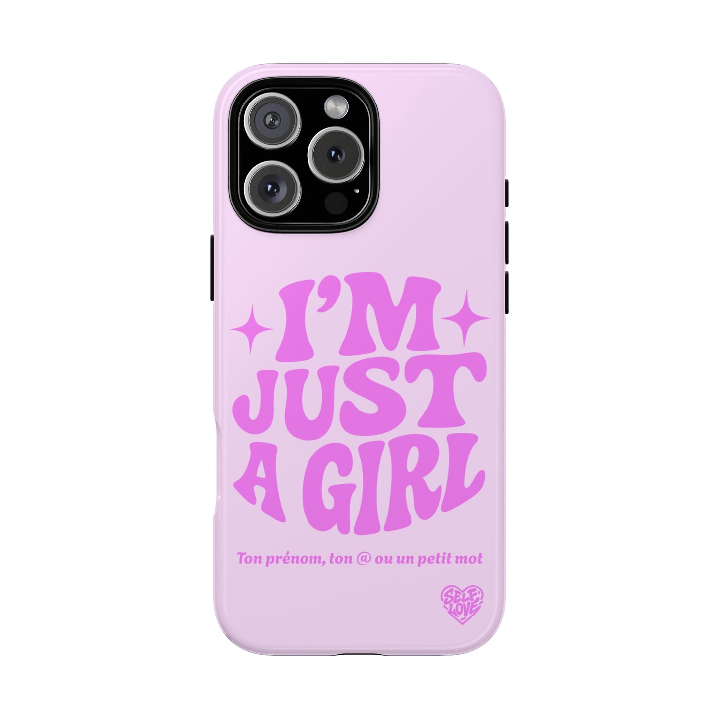Im Just A Girl - Coque iPhone