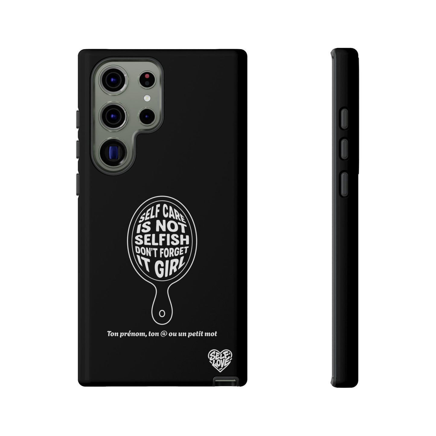 Self Care - Coque Samsung (noir)