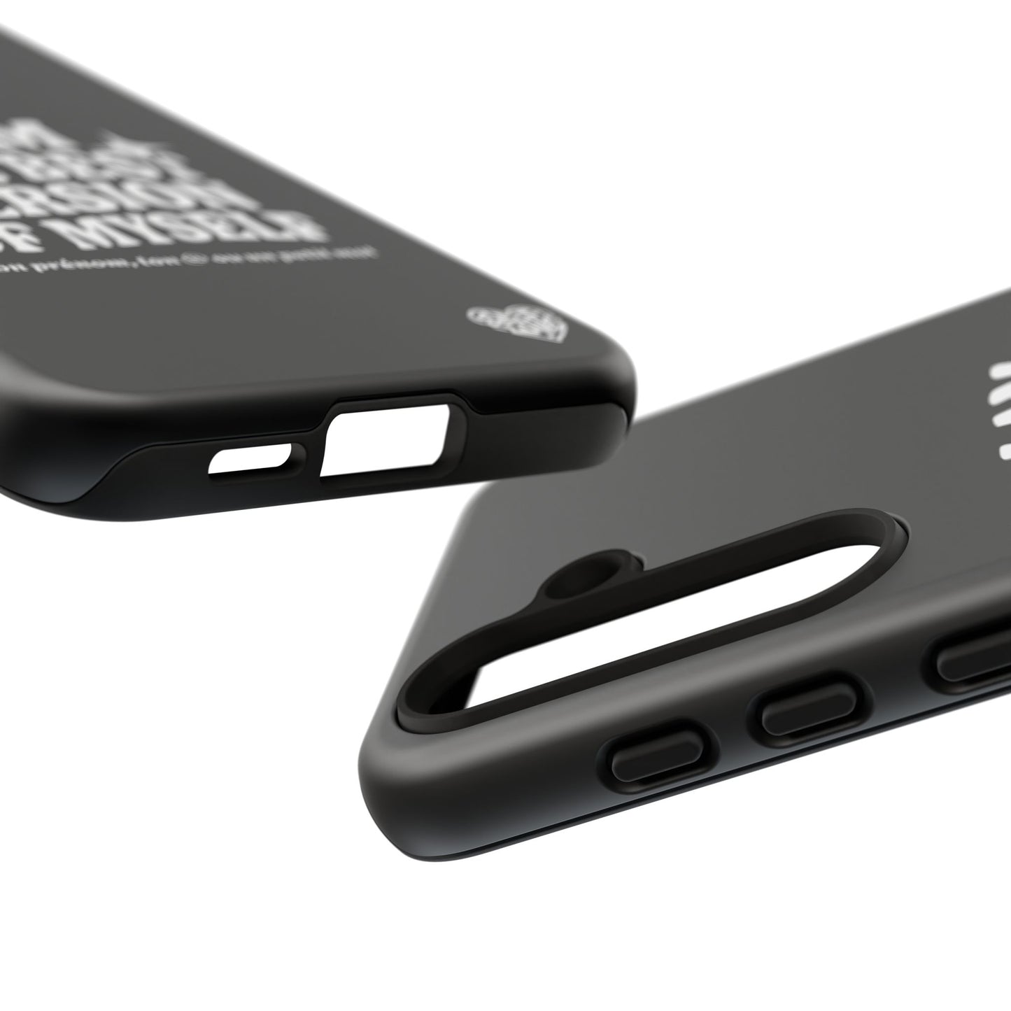 I Am The Best Version Of Myself - Coque Samsung (noir)
