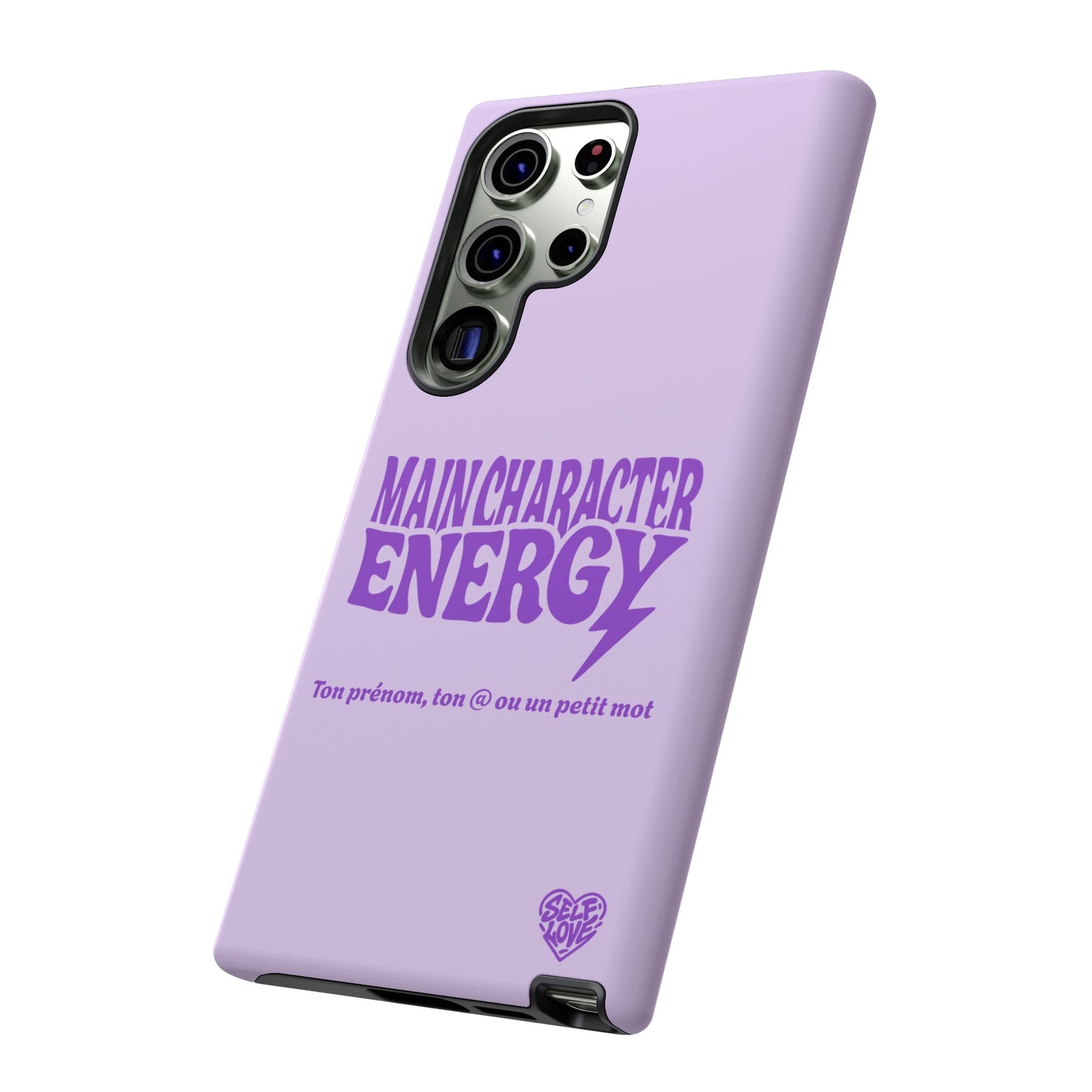 Main Character Energy - Coque Samsung (violet)
