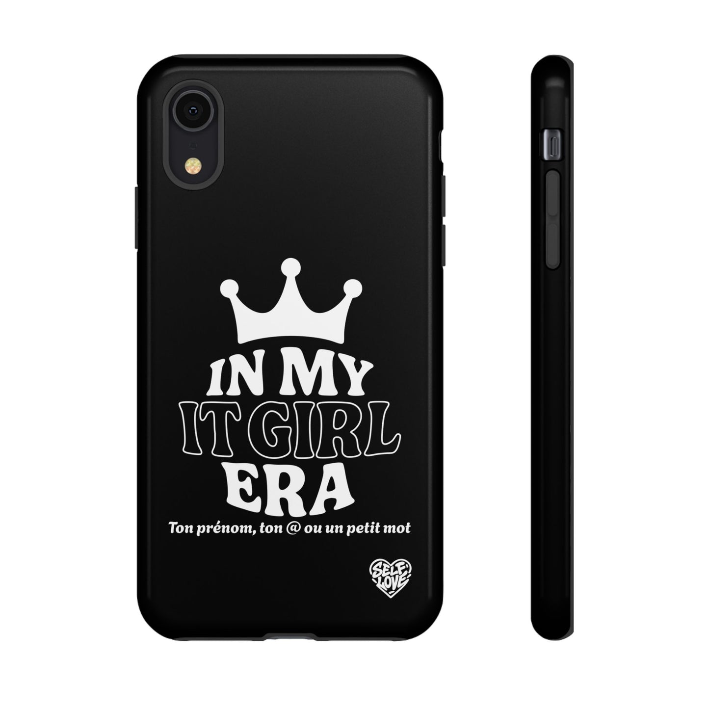 In My It Girl Era - Coque iPhone (noir)