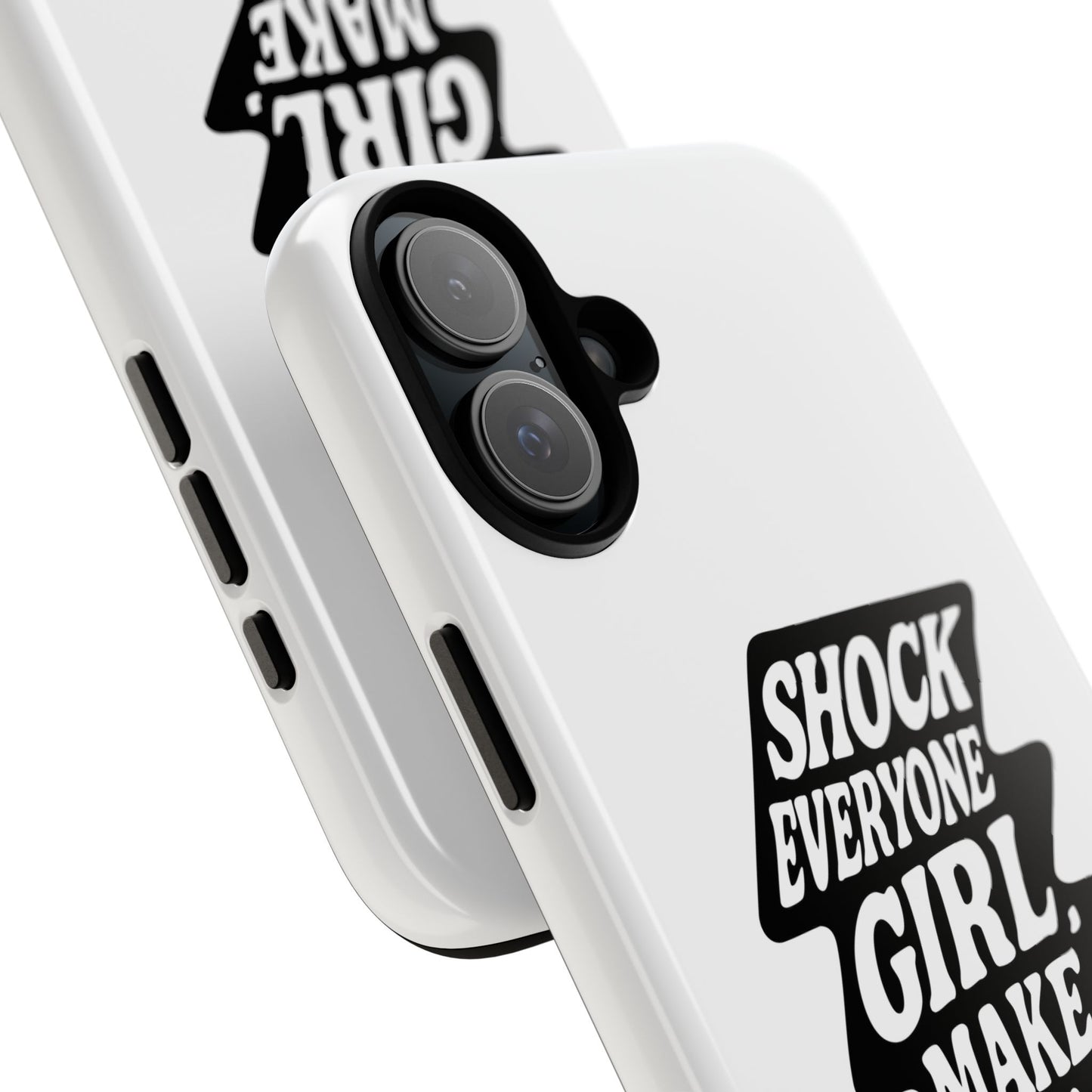 Shock Everyone - Coque iPhone (blanc)