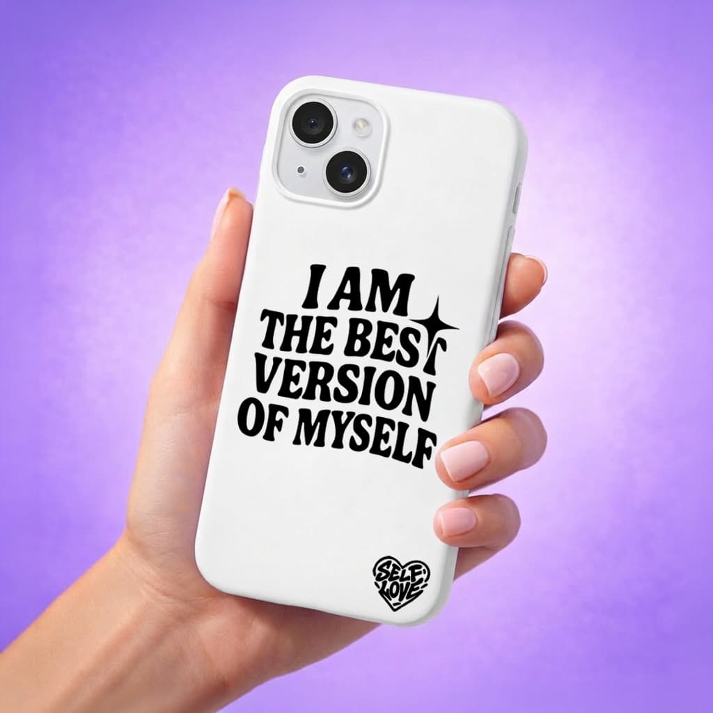 I Am The Best Version Of Myself - Coque iPhone