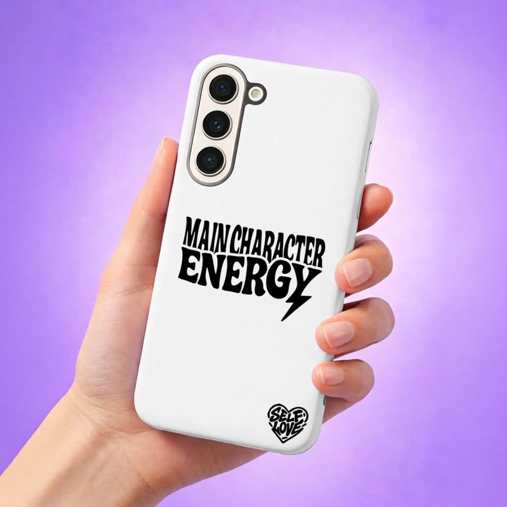 Main Character Energy - Coque Samsung