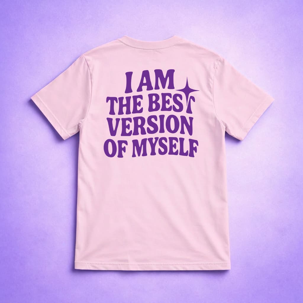 I Am The Best Version Of Myself - T-shirt