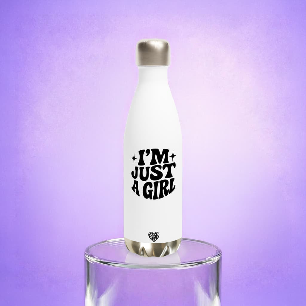 Im Just A Girl - Gourde (noir)