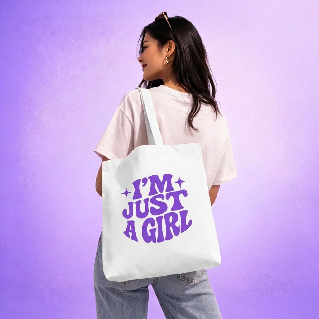 Im Just A Girl - Tote bag