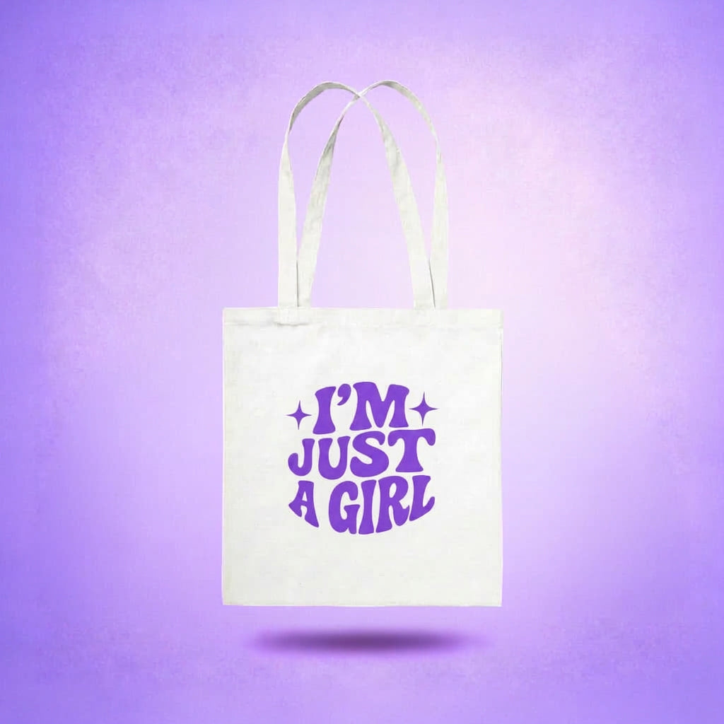 Im Just A Girl - Tote bag