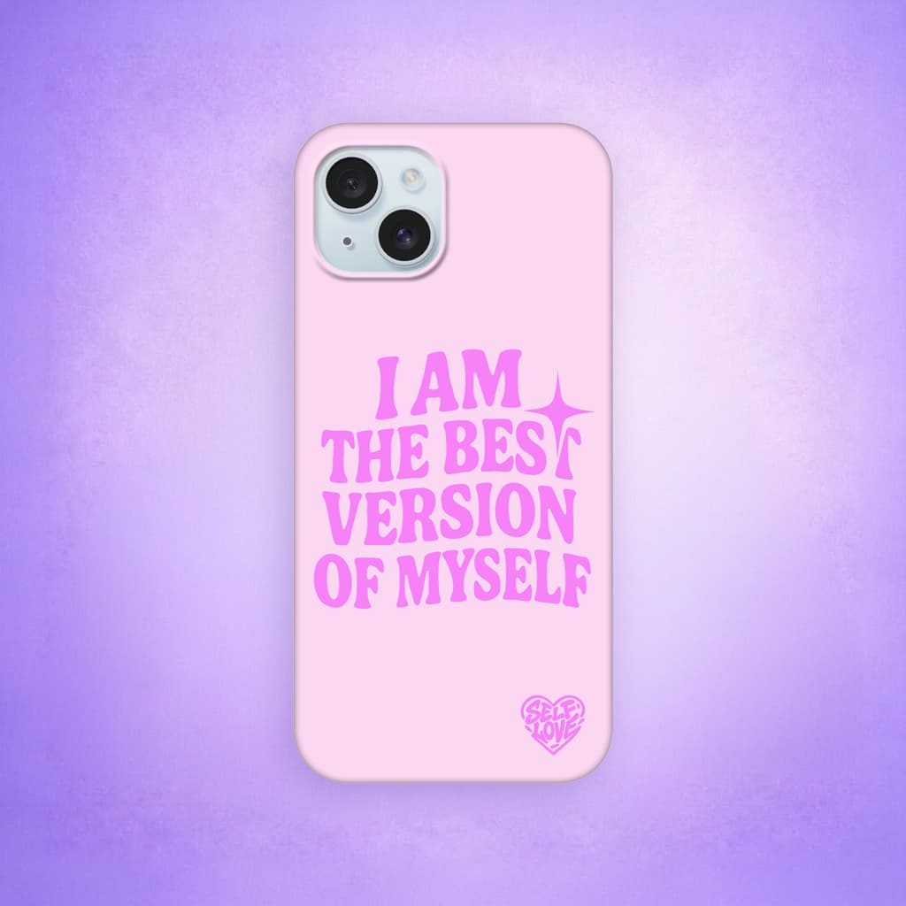 Coque de Téléphone - iPhone - I Am The Best Version Of Myself